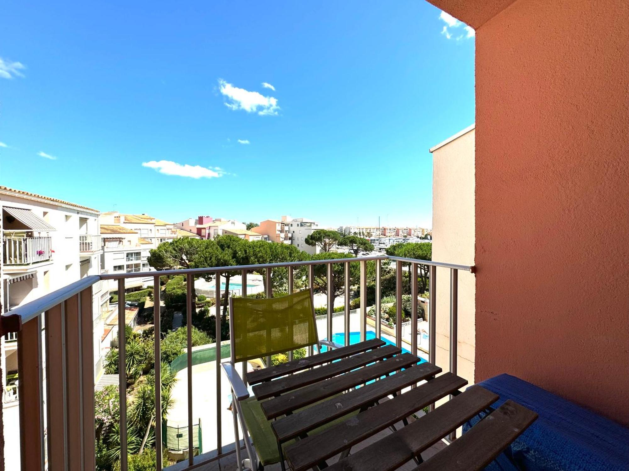 Appartement T1 Cap D'Agde Piscine Port Extérieur photo