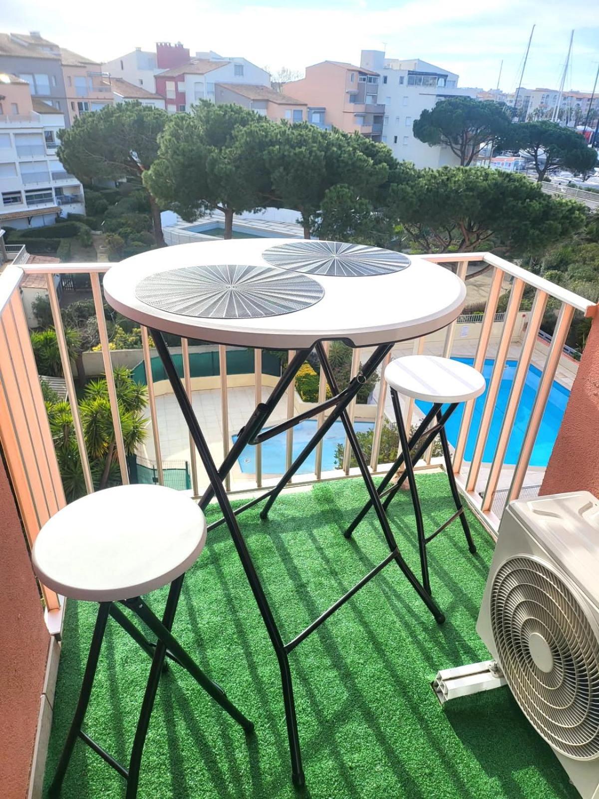 Appartement T1 Cap D'Agde Piscine Port Extérieur photo
